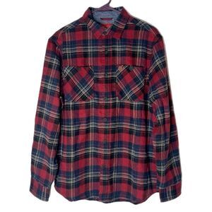 Coleman Men’s Button Down Collared Cotton Flannel Shirt